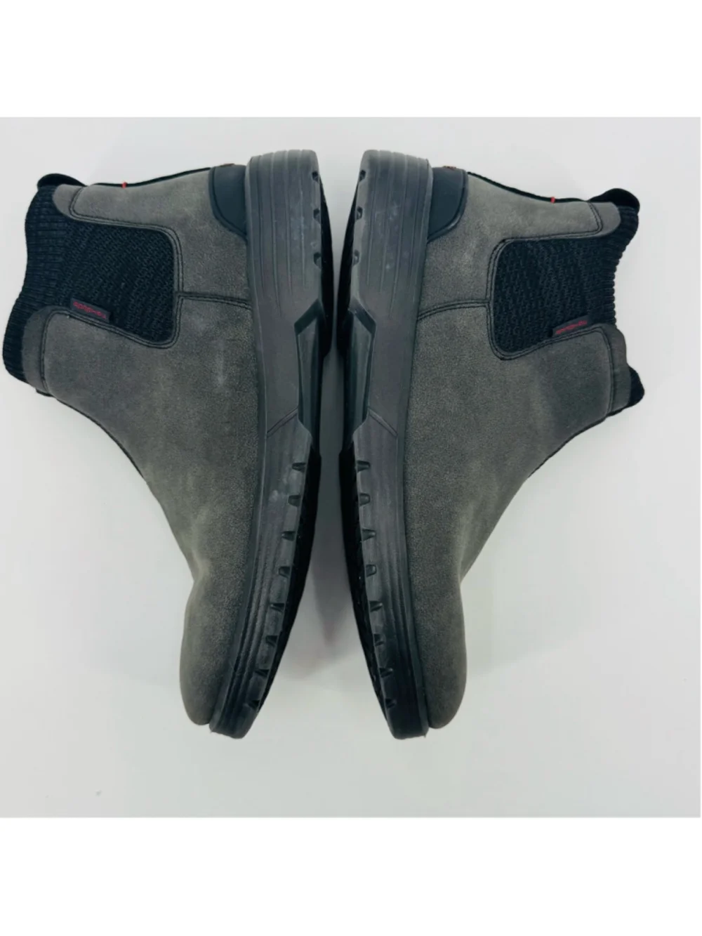 Men's Hey Dude Scott Grip Boots US 11 Gray Black
